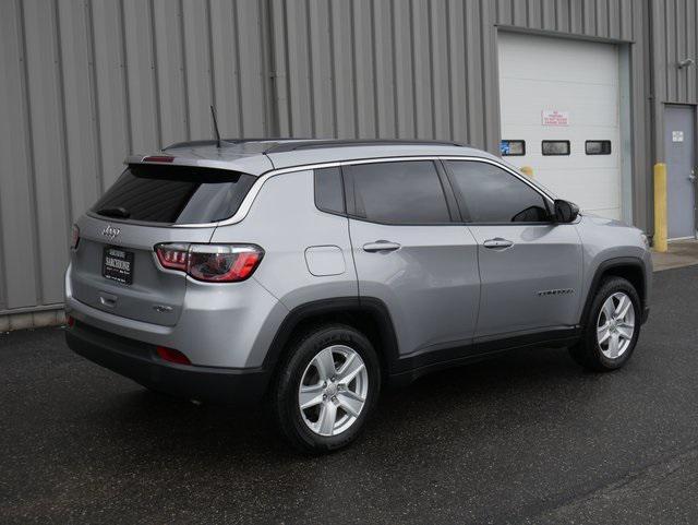 used 2022 Jeep Compass car, priced at $22,000