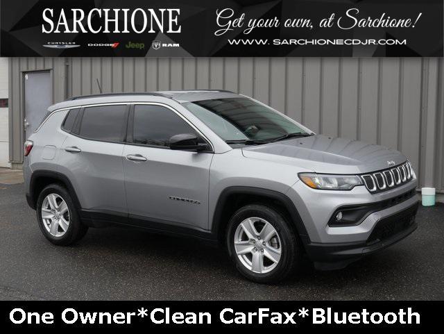 used 2022 Jeep Compass car, priced at $22,000