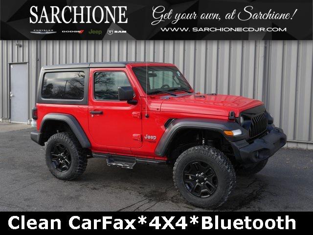 used 2019 Jeep Wrangler car, priced at $22,000