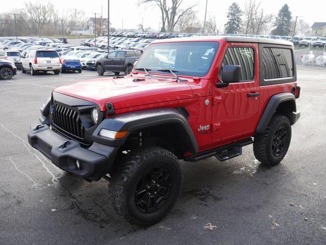 used 2019 Jeep Wrangler car, priced at $22,000