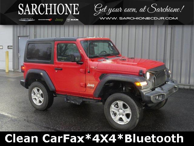 used 2019 Jeep Wrangler car, priced at $22,000