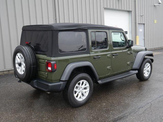 used 2023 Jeep Wrangler car, priced at $34,500