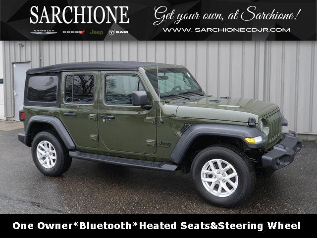 used 2023 Jeep Wrangler car, priced at $34,500