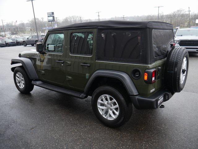 used 2023 Jeep Wrangler car, priced at $34,500