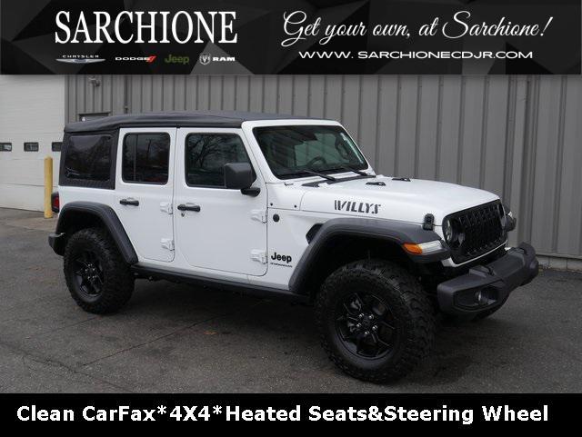 used 2024 Jeep Wrangler car, priced at $43,000