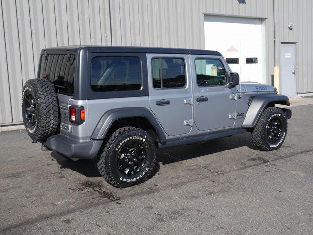 used 2021 Jeep Wrangler car, priced at $32,500