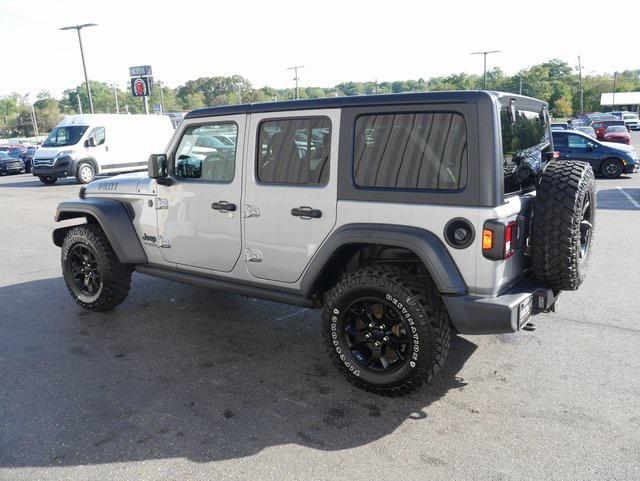 used 2021 Jeep Wrangler car, priced at $32,500