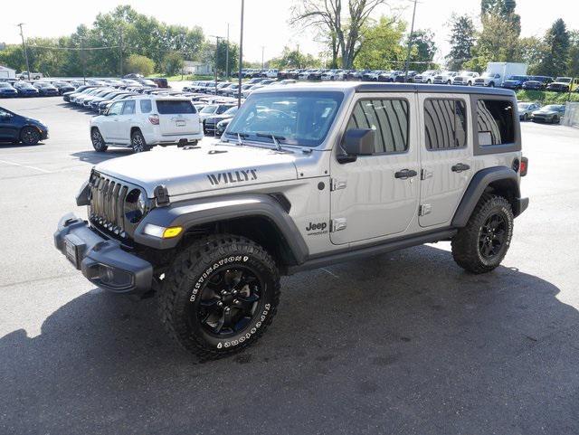 used 2021 Jeep Wrangler car, priced at $32,500