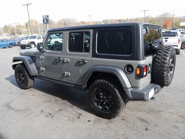 used 2023 Jeep Wrangler car, priced at $37,500