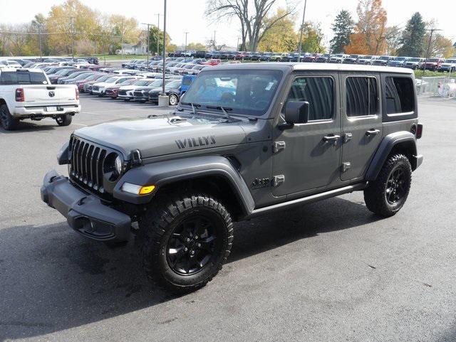 used 2023 Jeep Wrangler car, priced at $37,500