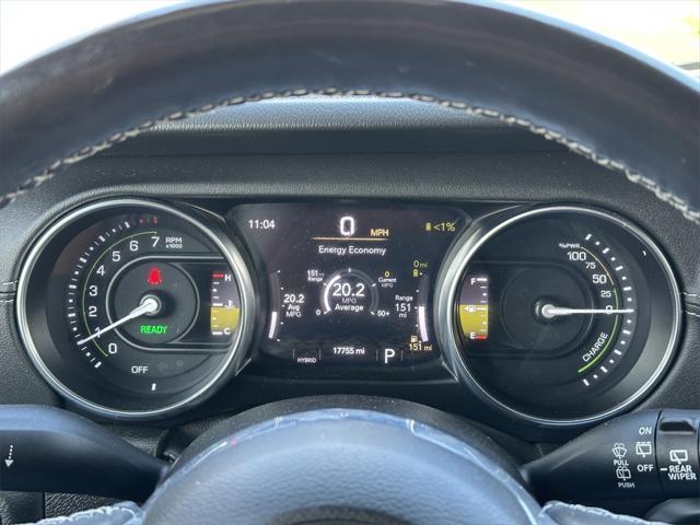 used 2022 Jeep Wrangler Unlimited 4xe car, priced at $35,488