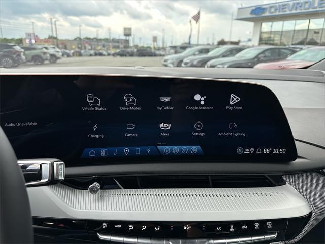 new 2025 Cadillac OPTIQ car, priced at $58,145