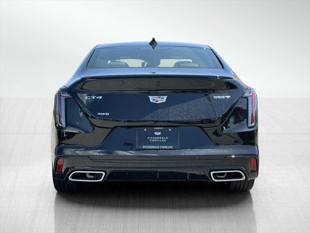 new 2025 Cadillac CT4 car, priced at $51,135