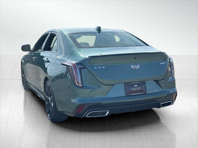 new 2025 Cadillac CT4 car, priced at $51,860