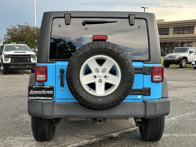 used 2017 Jeep Wrangler Unlimited car, priced at $20,977