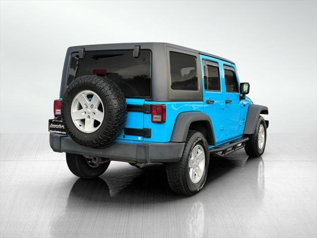 used 2017 Jeep Wrangler Unlimited car, priced at $20,977