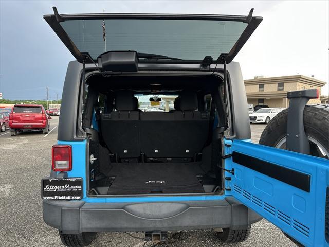 used 2017 Jeep Wrangler Unlimited car, priced at $20,977