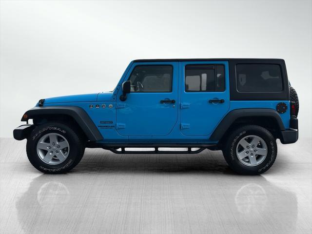 used 2017 Jeep Wrangler Unlimited car, priced at $20,977