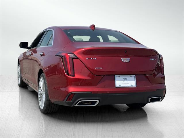 new 2025 Cadillac CT4 car, priced at $45,765