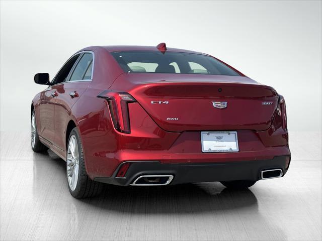 new 2025 Cadillac CT4 car, priced at $45,765