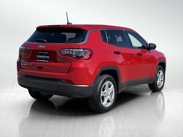 used 2023 Jeep Compass car, priced at $21,988