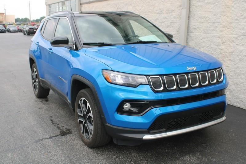 used 2022 Jeep Compass car, priced at $25,000