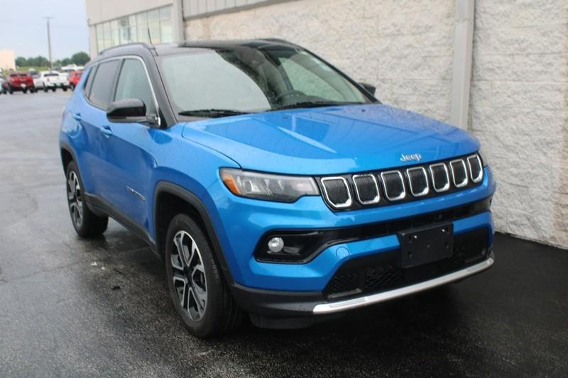 used 2022 Jeep Compass car, priced at $23,500
