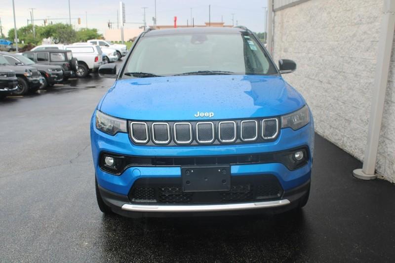 used 2022 Jeep Compass car, priced at $23,500
