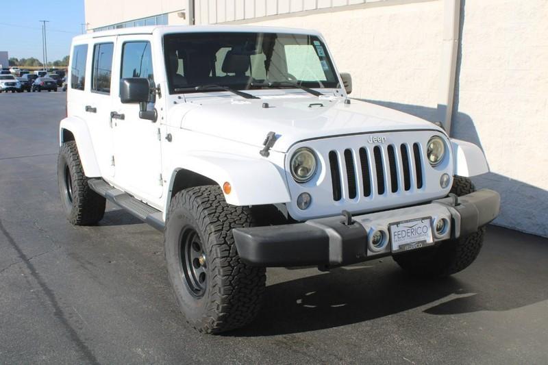 used 2015 Jeep Wrangler Unlimited car, priced at $21,800