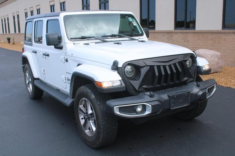 used 2020 Jeep Wrangler Unlimited car, priced at $32,310