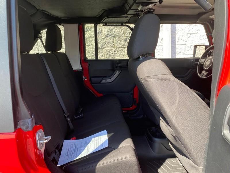 used 2016 Jeep Wrangler Unlimited car, priced at $20,000