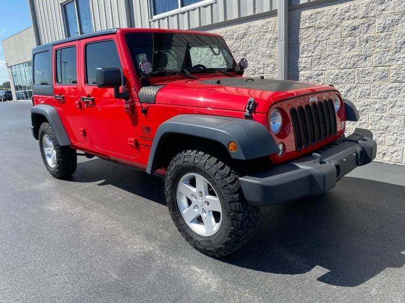 used 2016 Jeep Wrangler Unlimited car, priced at $20,000