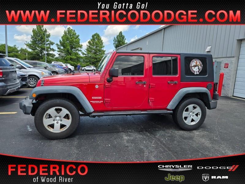 used 2010 Jeep Wrangler Unlimited car, priced at $11,400