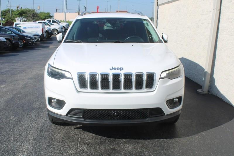 used 2021 Jeep Cherokee car, priced at $21,500