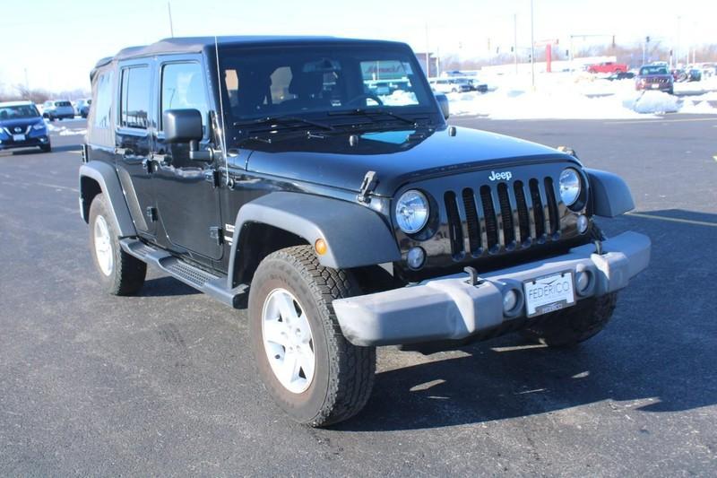 used 2017 Jeep Wrangler Unlimited car, priced at $15,979