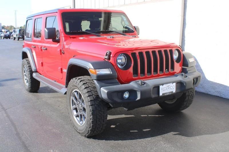 used 2020 Jeep Wrangler Unlimited car, priced at $28,800