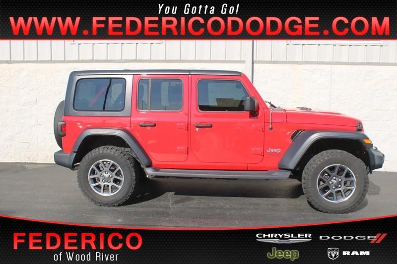 used 2020 Jeep Wrangler Unlimited car, priced at $28,800