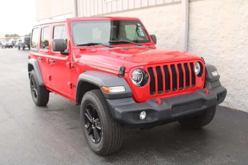 used 2020 Jeep Wrangler Unlimited car, priced at $31,368