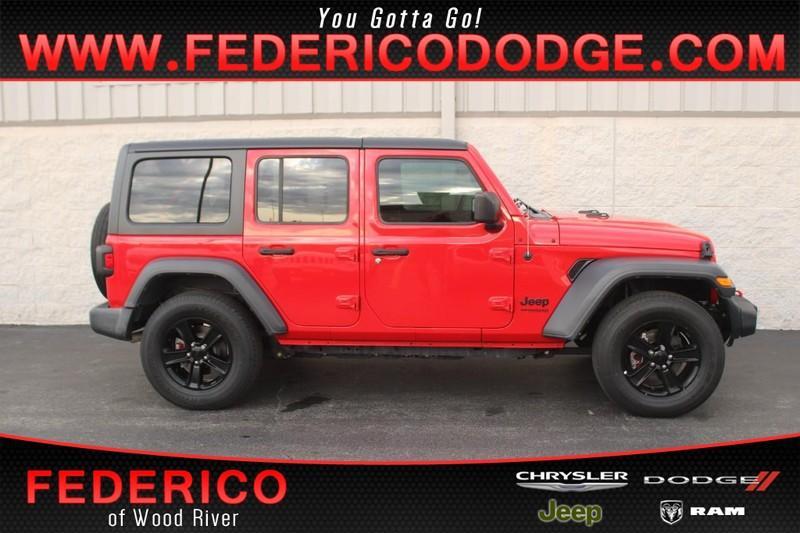 used 2020 Jeep Wrangler Unlimited car, priced at $31,368