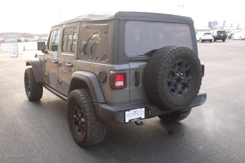 used 2021 Jeep Wrangler Unlimited car, priced at $25,900