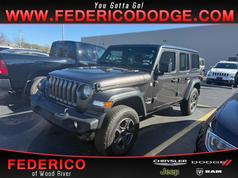 used 2018 Jeep Wrangler Unlimited car, priced at $24,700