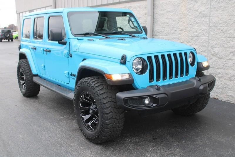 used 2021 Jeep Wrangler Unlimited car, priced at $38,495