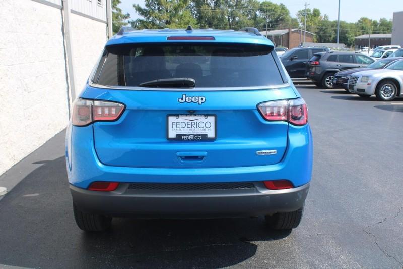 used 2021 Jeep Compass car, priced at $17,305