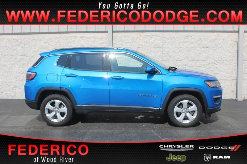 used 2021 Jeep Compass car, priced at $17,305