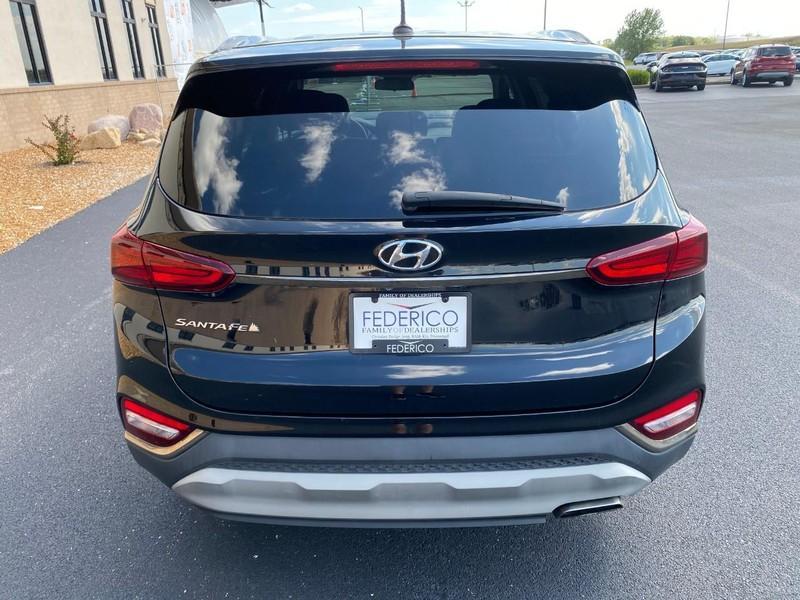 used 2019 Hyundai Santa Fe car, priced at $15,495