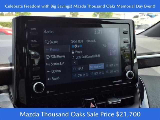 used 2022 Toyota Corolla car, priced at $21,498