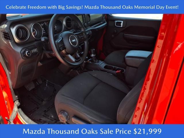 used 2019 Jeep Wrangler Unlimited car, priced at $21,999