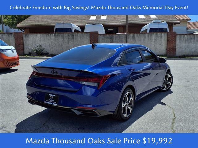 used 2023 Hyundai Elantra car, priced at $19,700