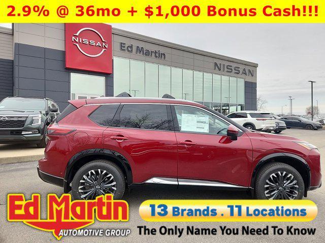 new 2025 Nissan Rogue car, priced at $41,934
