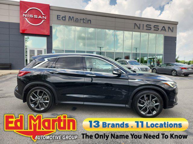 used 2021 INFINITI QX50 car, priced at $27,672